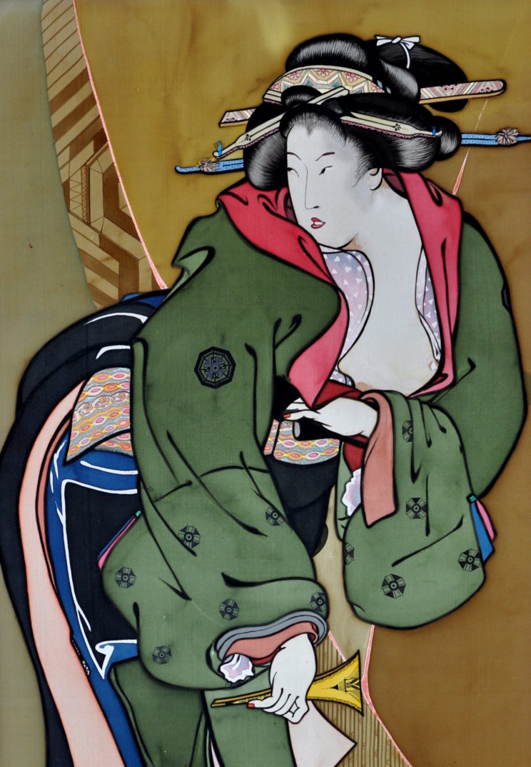 Seidenmalerei